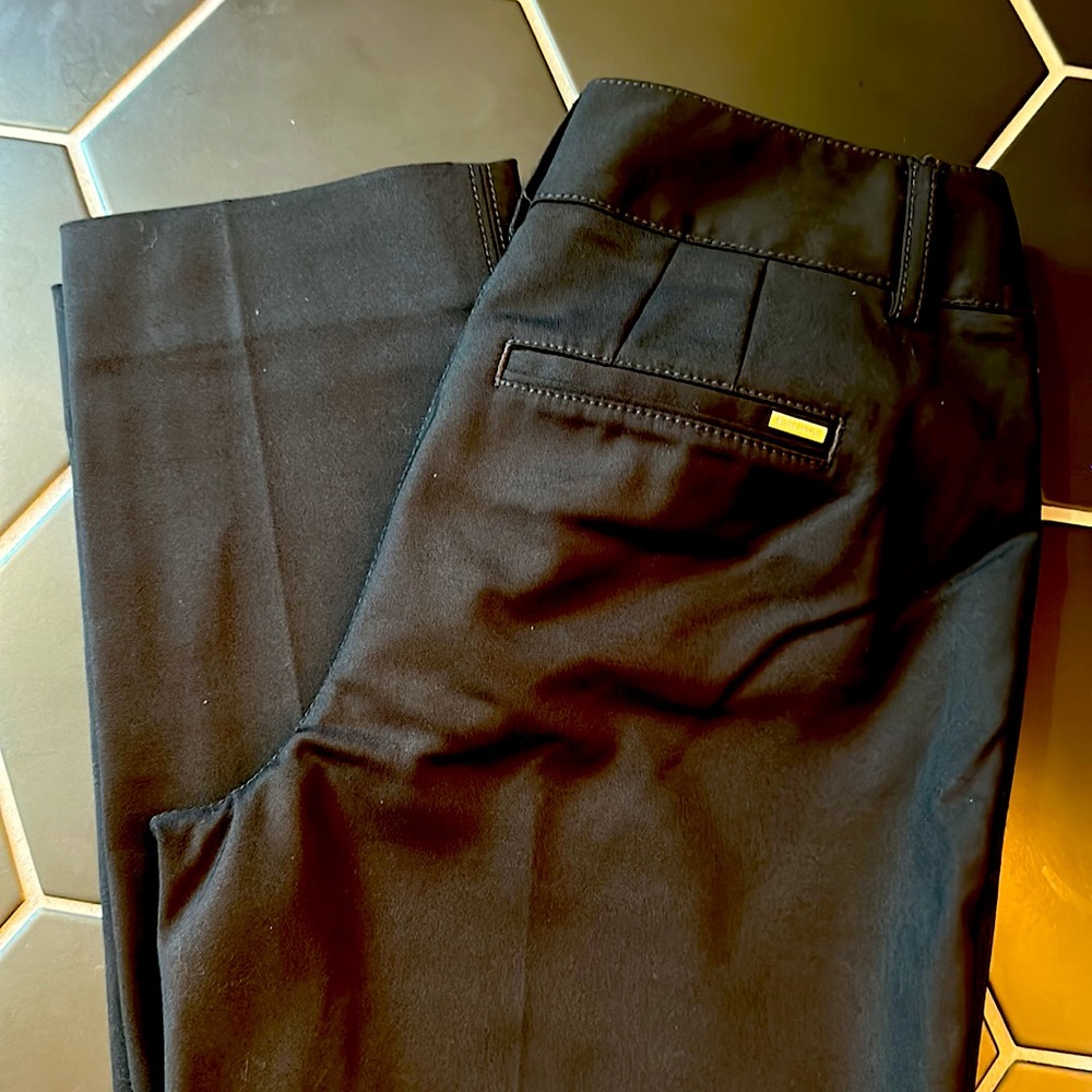 White House Black Market black slim ankle pant